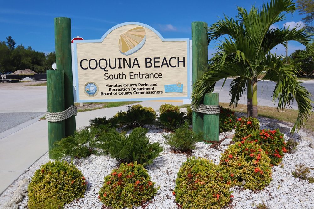 7. coquina beach park bradenton outlet florida